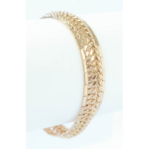 Pulseira Trama Dourada 